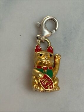 Thomas Sabo Waving cat charm